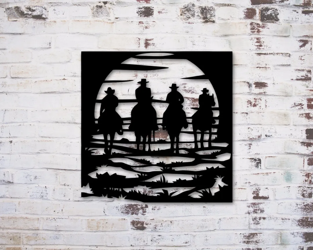 il_fullxfull.2428437385_s37d.webp Cowboy Sign, Personalized Metal Cowboy Sign, Western Sign, Mounted Cowboy Sign, Cowboy Sunset Sign, Cowboy Wall Decor, Ranch Sign, Western