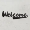 Metal Metal Welcome 2, Metal Wall Decor, Metal Wall Art, Gift