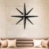 North Star Wall Art, North Star Wall Art, Metal Star For Wall, Vintage Metal Wall Art, Custom Rustic Stars, North Start Art, Unique Metal