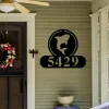 Shark Address Sign, Shark Metal Sign, Metal Shark Sign, Shark Sign, Address Numbers, Address Signs, House Number Plaque, Address Plaque