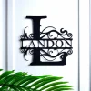 Family Name Sign,metal Monogram Sign,last Name Sign,housewarming Gift,metal Monogram,family Name Monogram,last Name Monogram,custom Monogram