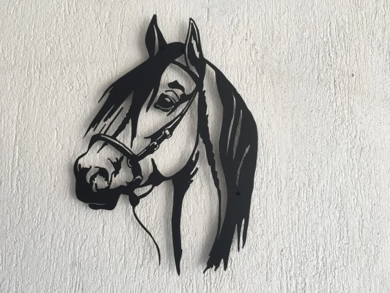 Horse Head Wall Art, Metal Wall Decor, Metal Wall Hangings, Home Decoration, Metal Horse Head, Farmhouse Decoration, Horse Lover Gift