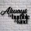 Always Be Humble And Kind, Always Stay Humble And Kind, Bible Verse Wall Decor, Christian, Scripture Wall Art, Bible Verse Sign, Wood Sign