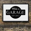 Personalized Metal Garage Sign, Garage Wall Decor, Metal Wall Decor, Garage Decor, Personalized Home Decor, Metal Wall Art