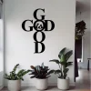 God Is Good Metal Wall Art, God Wall Decor, Metal Wall Decor, Home Decor, God Is Good Home Decor, Metal Wall Art