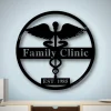 Personalized Metal Doctor Sign, Metal Health Care Sign, Custom Metal Doctor Sign, Personalized Hospital Sign, Custom Doctor House Decor