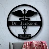 Personalized Metal Nurse Sign, Metal Health Care Sign, Custom Metal Nurse Sign, Personalized Nurse Sign, Custom Nurse House Decor