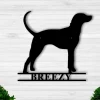 Custom Metal Dog Name Signs, Personalized Metal Sign For Dog, Pet Name Sign, Personalized Gift For Dog Lovers, Custom Gift For Dog Lovers