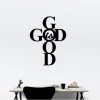 God Is Good Metal Wall Art, God Wall Decor, Metal Wall Decor, Home Decor, God Is Good Home Decor, Metal Wall Art