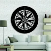 Nautical Compass Rose Metal Wall Decor, Outdoor Metal Art, Metal Wall Decor, Beach House Decor, Nursery Decor, Lake House Decor