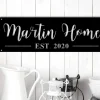 Custom Metal Sign, Personalized Metal Sign, Metal Signs Personalized, Outdoor Signs, Family Name Sign Metal, Last Name Metal Sign, Est Sign