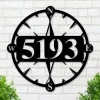 Metal Address Sign For House - Address Signs - House Number Plaque - Custom Metal Address Sign - Address Plaque - Metal Signs