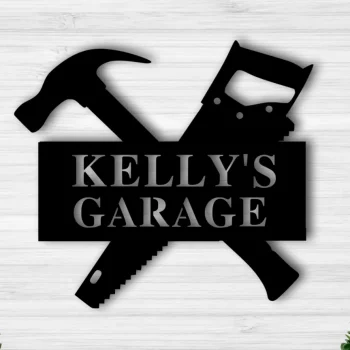 Personalized Garage Sign, Metal Sign For Garage, Custom Garage Sign, Garage Sign Men, Garage Sign Personalized,garage Decor,mens Garage Sign