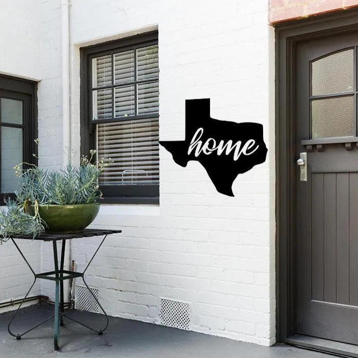 il_fullxfull.2607330481_h9uy_1024x1024_2x_dd1dbc64-469b-4c88-932f-c5b255dba984.webp Texas Home Outline Cut Metal Sign, Wall Decor Metal Sign, Home Decor Metal Art