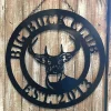 Hunter Gifts For Husband Or Dad, Custom Family Name Wall, Door Decor, Man Cave Hunting Sign, Birthday, Fathers Day, Christmas