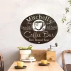 Personalized Coffee Bar Sign ~ Custom Metal Coffee Sign