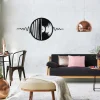 Record Metal Wall Decor, Metal Wall Art, Housewarming Gift, Home Decor, Office Decor, Interior Design