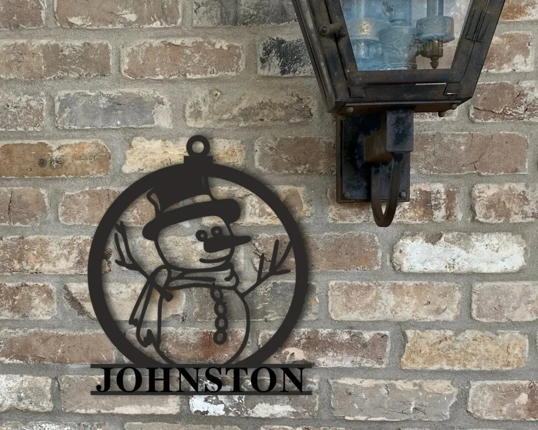 il_fullxfull.2681100368_khvh_1024x1024_2x_525d5117-f060-49b9-b67f-75daeee29c5b.webp Personalized Snowman Door Ornament, Custom Christmas Name Sign, Custom Snowman, Personalized Wall Sign,