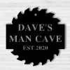 Custom Metal Man Cave Sign, Man Cave Decor, Man Cave Metal Signs, Mancave Sign, Personalized Man Cave Sign Metal, Custom Man Cave Sign