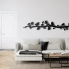 Metal Birds Wall Art, Metal Wall Decor, Birds On Branch, Birds Sign Wall Art, Living Room Wall Art, Interior Decoration, Wall Hangings
