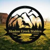 Metal Horse Sign Tn Walker - Great Outdoor Metal Sign