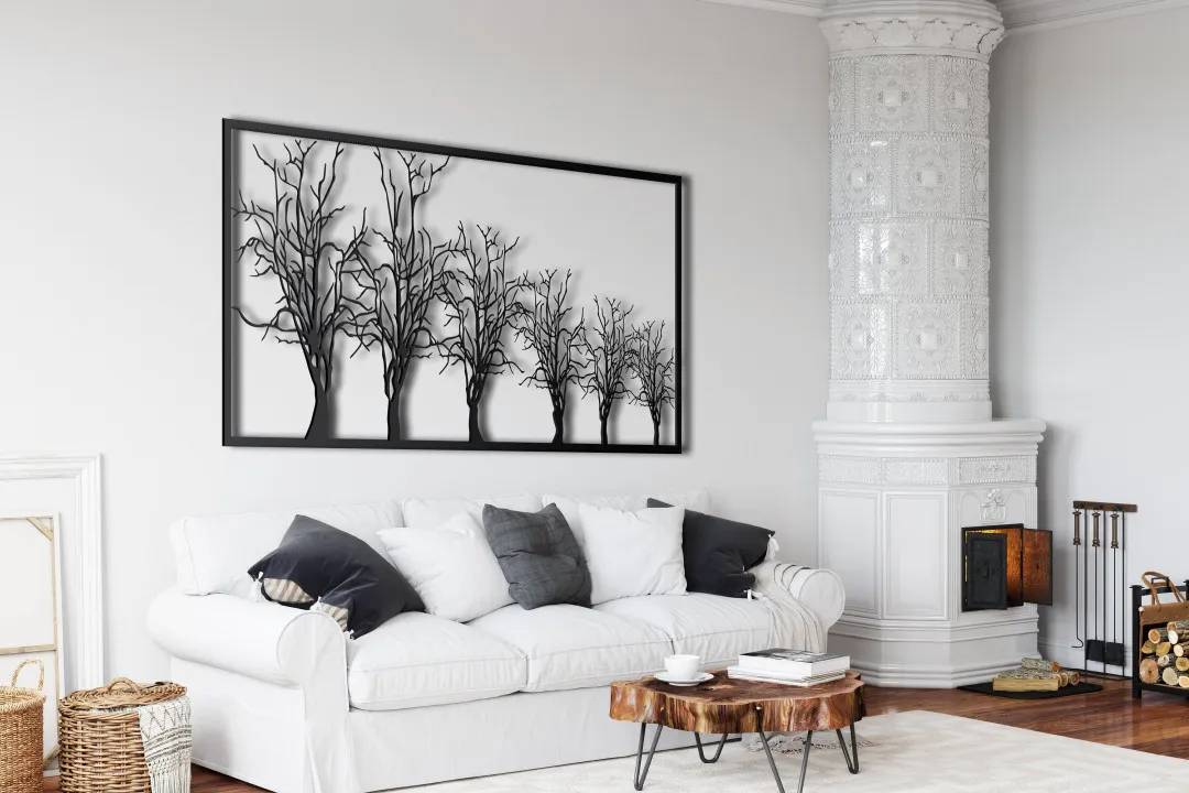 il_fullxfull.2725611767_8wey.webp Metal Tree Wall Art, Tree Sign, Metal Wall Decor, Metal Wall Decor, Tree Wall Decor, Geometric Wall Art, Home Decoration, Wall Hangings