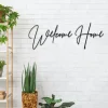 Welcome Home Sign, Welcome Metal Word, Housewarming Gift, Realtor Closing Gift, Metal Wall Art, Welcome Metal Wall Decor,