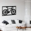 Metal Bike Wall Art, Cyclist Wall Art, Bicycle Lover Gift, Metal Wall Decor, Home Decoration, Wall Hangings, Metal Bicycle Sign