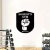 Roberts Gym, Est Year Sign, Custom Metal Gym Sign, Metal Wall Art, Custom Gym Fit Sign, Custom Metal Gym Sign, Home Gym Sign, Cross Fit Sign
