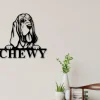 Custom Address Sign, Dog Address Sign, Metal Sign, Address Numbers, Dog Lover Sign, Gift For Pet Owner