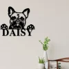 French Bulldog Dog Sign, French Bulldog Metal Sign, French Bulldog Name Sign, Pet Name Sign, Dog Lover Sign, Gift For Pet Owner