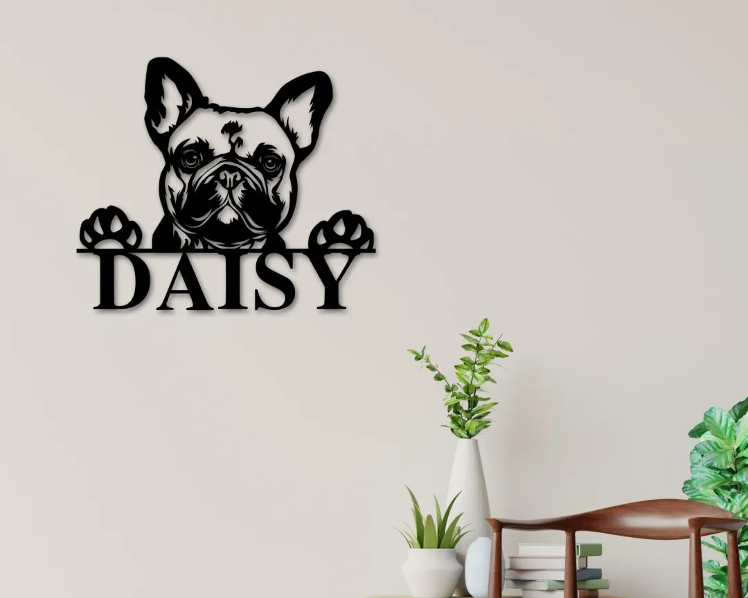 il_fullxfull.2805965116_nhj8_1024x1024_2x_ba5dcf50-50ad-4fe2-a60f-c561cf2e2c8a.webp Custom Address Sign, Dog Address Sign, Metal Sign, Address Numbers, Dog Lover Sign, Gift For Pet Owner