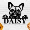 French Bulldog Dog Sign, French Bulldog Metal Sign, French Bulldog Name Sign, Pet Name Sign, Dog Lover Sign, Gift For Pet Owner