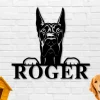 Great Dane Dog Sign, Great Dane Metal Sign, Great Dane Name Sign, Pet Name Sign, Dog Lover Sign, Gift For Pet Owner