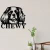 King Charles Spaniel Dog Sign, King Charles Spaniel Metal Sign, King Charles Spaniel Name Sign, Pet Name Sign, Dog Lover Sign, Gift For Pet