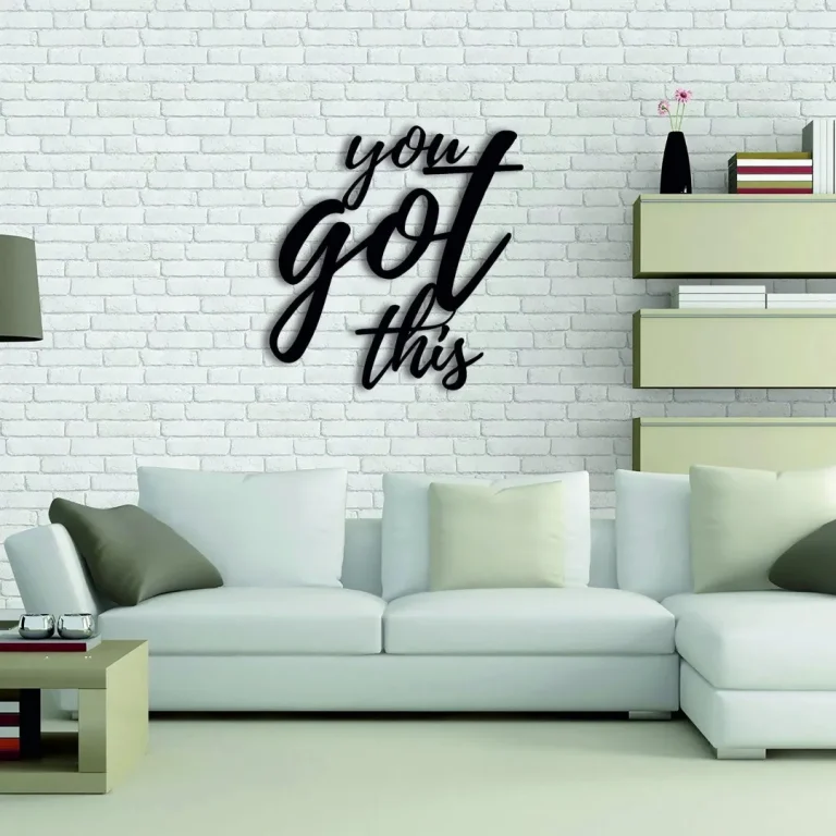 You Got This Metal Wall Art, Metal Wall Sign, Wall Hanging, Office Wall Art, Quote Wall Art, Housewarming Gift, Metal Letters, Words