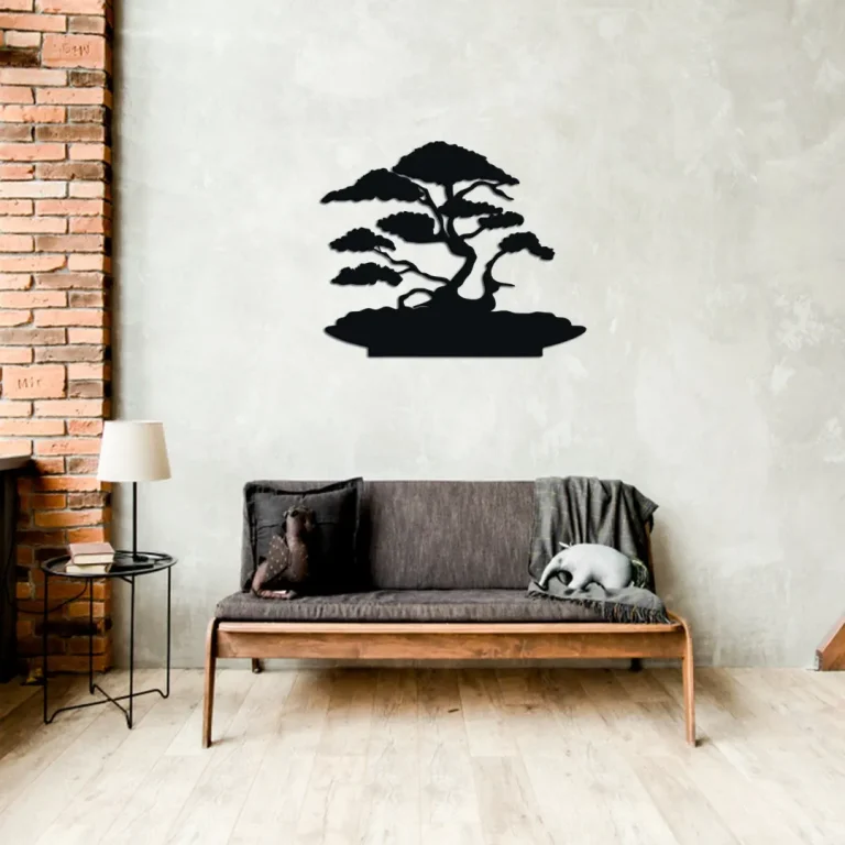 Bonsai Tree Of Live, Metal Wall Art, Bonsai Tree, Tree Sculpture, Bonsai Tree Hanging Art , Bonsai Art, Unique Tree, Feng Shui, Zen Art