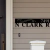 Address Sign, Modern Address Sign, Metal House Numbers, Housewarming Gift, Custom Metal Address Sign, Street Address Sign