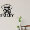 Golden Retriever Dog Sign, Golden Retriever Metal Sign, Golden Retriever Name Sign, Pet Name Sign, Dog Lover Sign, Gift For Pet Owner, Dog