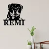 Rottweiler Dog Sign, Rottweiler Metal Sign, Rottweiler Name Sign, Pet Name Sign, Dog Lover Sign, Gift For Pet Owner