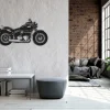 Motorcycle Metal Wall Decor, Metal Wall Art, Motorbike Wall Decor, Housewarming Gift, Motorcycle Gift, Gift For Him, Office Decor