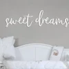 Sweet Dreams Sign, Wood Signs, Nursery Decor, Nursery Wall Art, Girls Room Decor, Wood Words, Baby Girl Gift, Home Decor, Farmhouse Decor