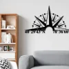 Gps Coordinates Sign, Nautical Compass, Metal Wall Art, Latitude Longitude, Custom Metal Sign, Housewarming Gift