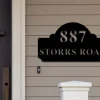 Address Sign, Modern Address Sign, Metal House Numbers, Housewarming Gift, Custom Metal Address Sign, Street Address Sign