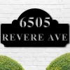 Address Sign, Modern Address Sign, Metal House Numbers, Housewarming Gift, Custom Metal Address Sign, Street Address Sign
