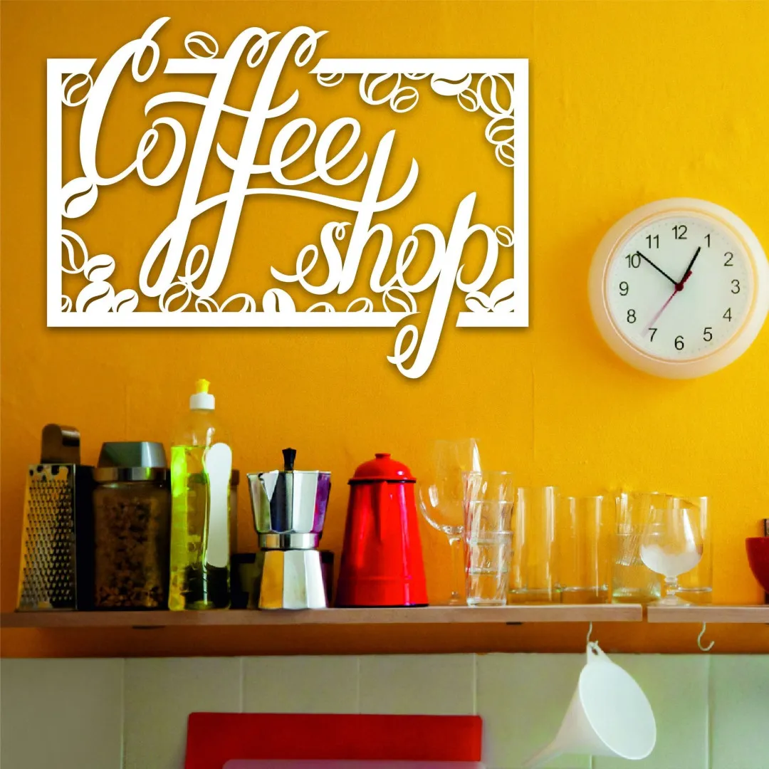 il_fullxfull.2916698654_phw0_1024x1024_2x_35fe54fe-3a70-47fd-893a-beedcbc10631.webp Coffee Shop - Metal Sign, Coffee Bar - Metal Wall Art, Coffee Bar - Sign, Metal Words, Metal Wall Decor, Metal Signs, Housewarming Gift