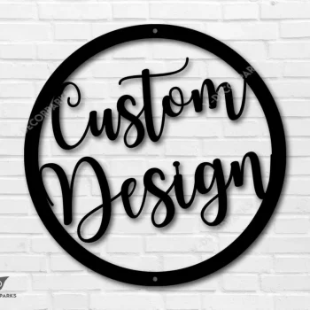 Custom Metal Sign, Custom Logo Metal Sign, Business Sign, Corporate Gifts, Personalized Metal Wall Art, Small Business Owner Gift