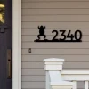 Frog Address Sign, Frog Metal Sign, Metal Frog Sign, Tree Frog Sign, Metal Frog Decor, Frog, House Number Plaque, Metal Sign