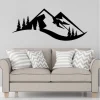 Mountain Metal Home Decor, Mountain Wall Art, Mountain Metal Wall Art, Metal Wall Art, Wall Art, Metal Wall Decor