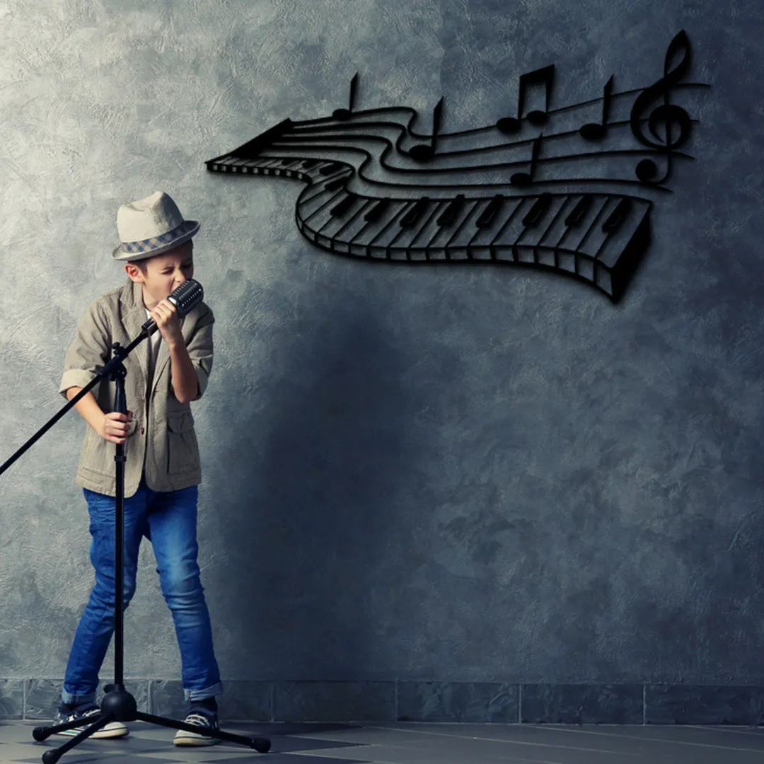 il_fullxfull.2954886645_e6n6.webp Music Notes Wall Art, Women Days Gift, Metal Wall Decor, Music Time, Music Decor, Living Room Decoration, Wall Hangings, Music Gift